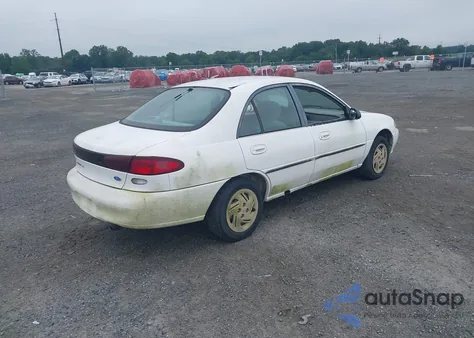 1997 Ford Escort Lx z USA, uszkodzony, nr VIN 1FALP13P3VW238491